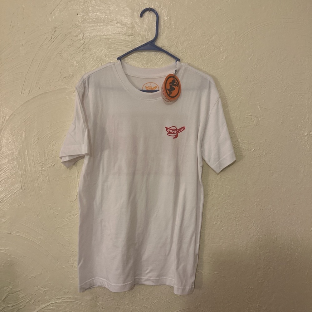 white Mami wata graphic tee